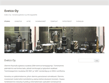 Tablet Screenshot of evetco.fi